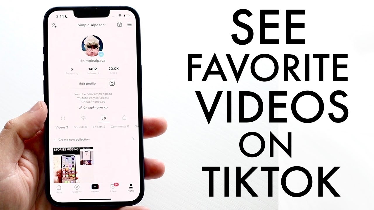 How To See Favorite Videos On TikTok! (2022) - YouTube